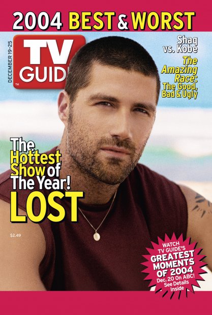 TV Guide cover - Matthew Fox - December 19, 2004