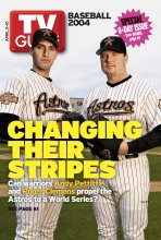 TV Guide cover - Roger Clemens, Andy Pettitte - April 3, 2004