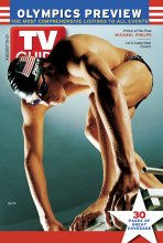 TV Guide cover - Michael Phelps - August 15, 2004