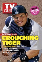 TV Guide cover - Baseball 2004 Ivan Rodriguez - April 3, 2004