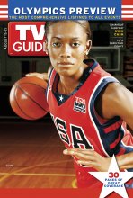 TV Guide cover - Swin Cash - August 15, 2004