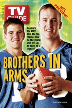 TV Guide cover - Eli Manning, Peyton Manning - September 5, 2004