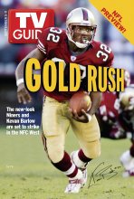 TV Guide cover - Kevan Barlow - September 5, 2004