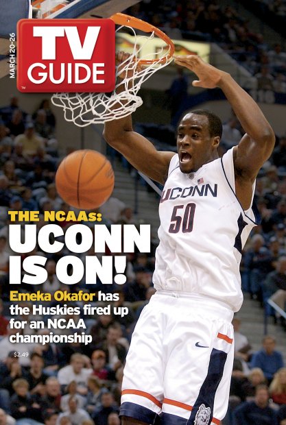 TV Guide cover - Emeka Okafor - March 20, 2004