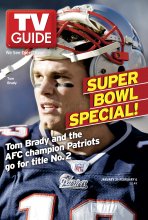 TV Guide cover - Tom Brady - January 31, 2004