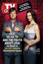 TV Guide cover - Rachel Griffiths, Peter Krause - June 13, 2004