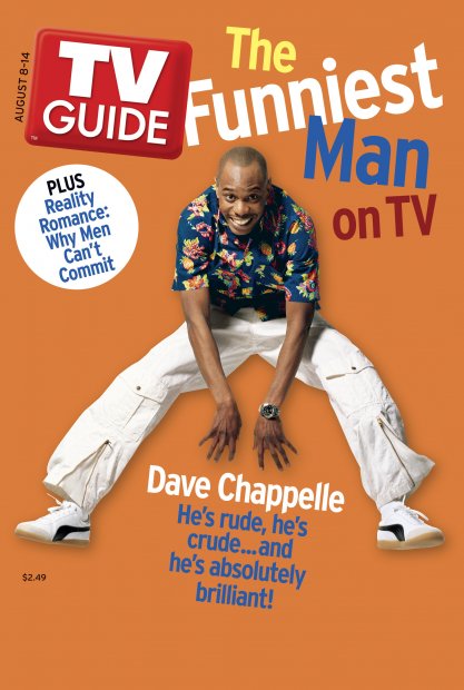 TV Guide cover - Dave Chappelle - August 8, 2004