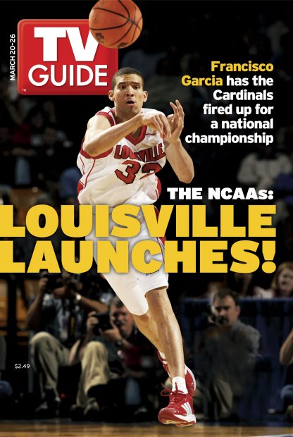 TV Guide cover - Francisco Garcia - March 20, 2004