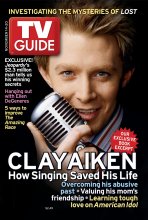 TV Guide cover - Clay Aiken - November 14, 2004