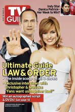 TV Guide cover - Mariska Hargitay, Christopher Meloni, Danica Patrick - July 31, 2005