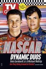 TV Guide cover - Dale Earnhardt Jr., Michael Waltrip - June 26, 2005