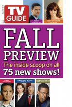 TV Guide cover - David Boreanaz, Benjamin Bratt, Geena Davis, Jennifer Love Hewitt, Chris Rock, Donald Sutherland - September 11, 2005
