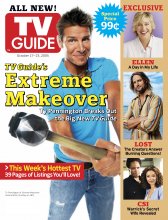 TV Guide cover - Ellen DeGeneres, Gary Dourdan, Meta Golding, Josh Holloway, Ty Pennington - October 17, 2005