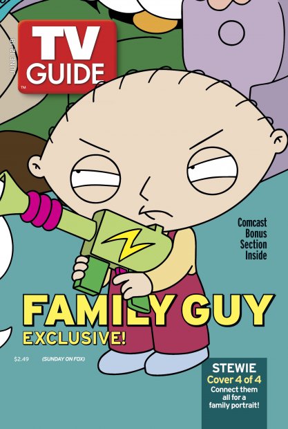 TV Guide cover - Stewie - June 12, 2005