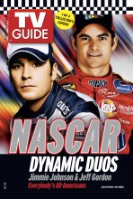 TV Guide cover - Jeff Gordon, Jimmie Johnson - June 26, 2005