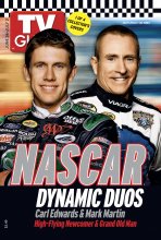 TV Guide cover - Carl Edwards, Mark Martin - June 26, 2005