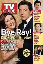 TV Guide cover - Patrick Dempsey, Patricia Heaton, Hugh Laurie, Ray Romano, Jerry Seinfeld, Sela Ward - May 15, 2005