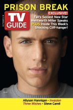 TV Guide cover - Wentworth Miller - October 2, 2005