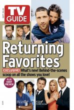 TV Guide cover - Josh Duhamel, Matthew Fox, Anthony LaPaglia, Hugh Laurie, Evangeline Lilly, Sandra Oh, Molly Sims, Isaiah Washington - September 18, 2005