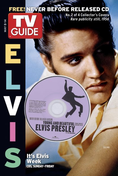 TV Guide cover - Elvis Presley - May 8, 2005