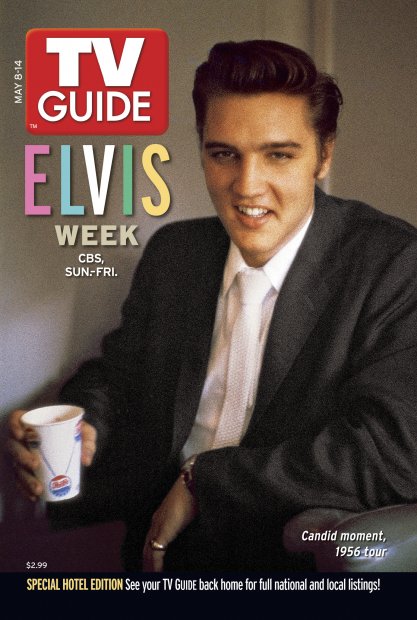TV Guide cover - Elvis Presley - May 8, 2005