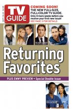 TV Guide cover - Eric Close, Josh Duhamel, Matthew Fox, Anthony LaPaglia, Hugh Laurie, Evangeline Lilly, Poppy Montgomery, Sandra Oh, Molly Sims, Isaiah Washington - September 18, 2005