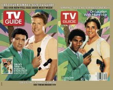 TV Guide cover - Greg Gumbel, Don Johnson, Dan Marino, Philip Michael Thomas - October 9, 2005