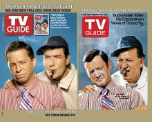 TV Guide cover - Jon Cryer, Jack Klugman, Tony Randall, Charlie Sheen - October 9, 2005