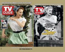 TV Guide cover - Lucille Ball, Reba McEntire - October 9, 2005