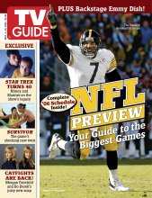 TV Guide cover - Ben Roethlisberger, Bo Derek, Morgan Fairchild, Leonard Nimoy, William Shatner - September 4, 2006