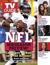 TV Guide cover - Steve McNair, Parminder Nagra, William Petersen, Troy Polamalu, Clinton Portis, John Stamos, Keith Urban - November 6, 2006
