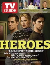 TV Guide cover - Maksim Chmerkovskiy, Sara Evans, Mark Harmon, Ali Larter, Shemar Moore, Adrian Pasdar, Mandy Patinkin, Milo Ventimiglia - October 23, 2006