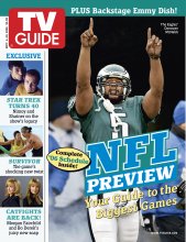 TV Guide cover - Donovan McKnabb, Bo Derek, Morgan Fairchild, Leonard Nimoy, William Shatner - September 4, 2006
