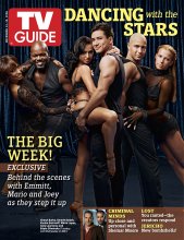 TV Guide cover - Cheryl Burke, Joey Lawrence, Mario Lopez, Shemar Moore, Mandy Patinkin, Edyta Sliwinska, Karina Smirnoff, Emmitt Smith - November 13, 2006