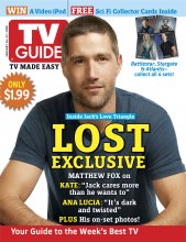 TV Guide cover - Matthew Fox - January 16, 2006