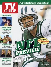TV Guide cover - Chad Pennington, Bo Derek, Morgan Fairchild, Leonard Nimoy, William Shatner - September 4, 2006