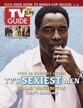 TV Guide cover - Isaiah Washington - June 19, 2006
