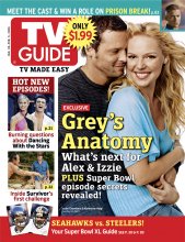TV Guide cover - Jerome Bettis, Justin Chambers, Tony Dovolani, Matt Hasselbeck, Katherine Heigl, Bruce Kanegai, Stacy Keibler, Wentworth Miller, Jeff Probst - January 30, 2006