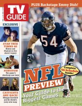 TV Guide cover - Brian Urlacher, Bo Derek, Morgan Fairchild, Leonard Nimoy, William Shatner - September 4, 2006