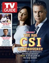 TV Guide cover - Cheryl Burke, Jorja Fox, William Petersen, Emmitt Smith, James Woods - September 25, 2006