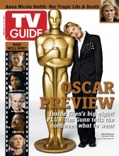 TV Guide cover - Ellen DeGeneres, Leonardo DiCaprio, Jennifer Hudson, Helen Mirren, Anna Nicole Smith, Will Smith, Meryl Streep - February 19, 2007