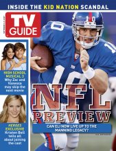 TV Guide cover - Eli Manning, Kristen Bell, Zac Efron, Vanessa Hudgens - September 3, 2007