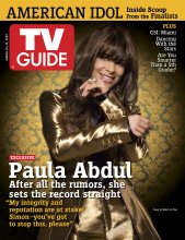TV Guide cover - Paula Abdul - March 19, 2007