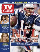 TV Guide cover - Kristen Bell, Tom Brady, Zac Efron, Vanessa Hudgens - September 3, 2007