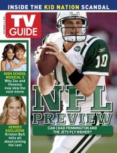 TV Guide cover - Chad Pennington, Kristen Bell, Zac Efron, Vanessa Hudgens - September 3, 2007
