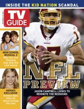 TV Guide cover - Jason Campbell, Kristen Bell, Zac Efron, Vanessa Hudgens - September 3, 2007