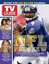 TV Guide cover - Steve McNair, Kristen Bell, Zac Efron, Vanessa Hudgens - September 3, 2007