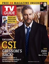 TV Guide cover - Jimmy Johnson, William Petersen, Kiefer Sutherland - February 12, 2007