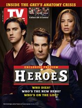 TV Guide cover - Tawny Cypress, Adrian Pasdar, Milo Ventimiglia - January 29, 2007