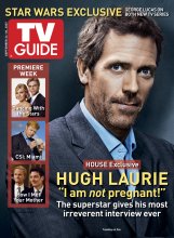 TV Guide cover - David Caruso, Jennie Garth, Neil Patrick Harris, Derek Hough, Hugh Laurie, Josh Radnor - September 24, 2007